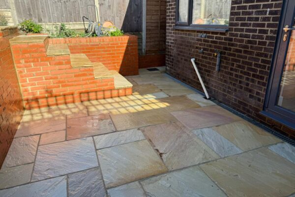 Indian Sandstone patios Harpenden